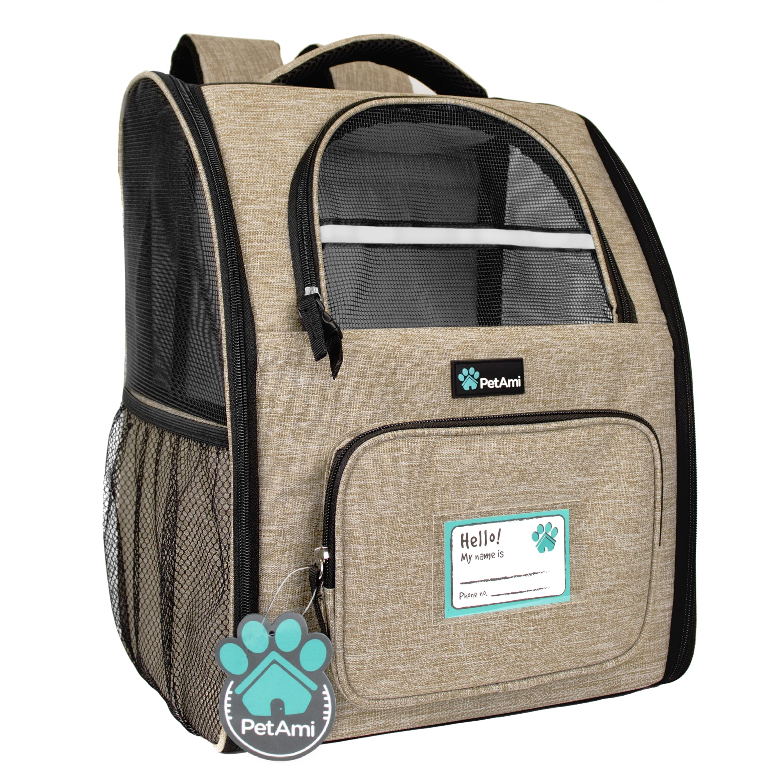 Amazon.com : PetAmi Dog Backpack Carrier for Small Large Cat, Pet